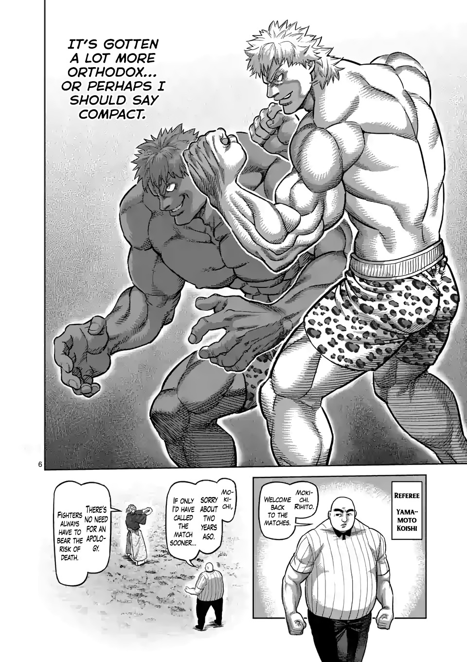 Kengan Omega Chapter 43 page 5 - Chapter 43: Mokichi vs. Rihito