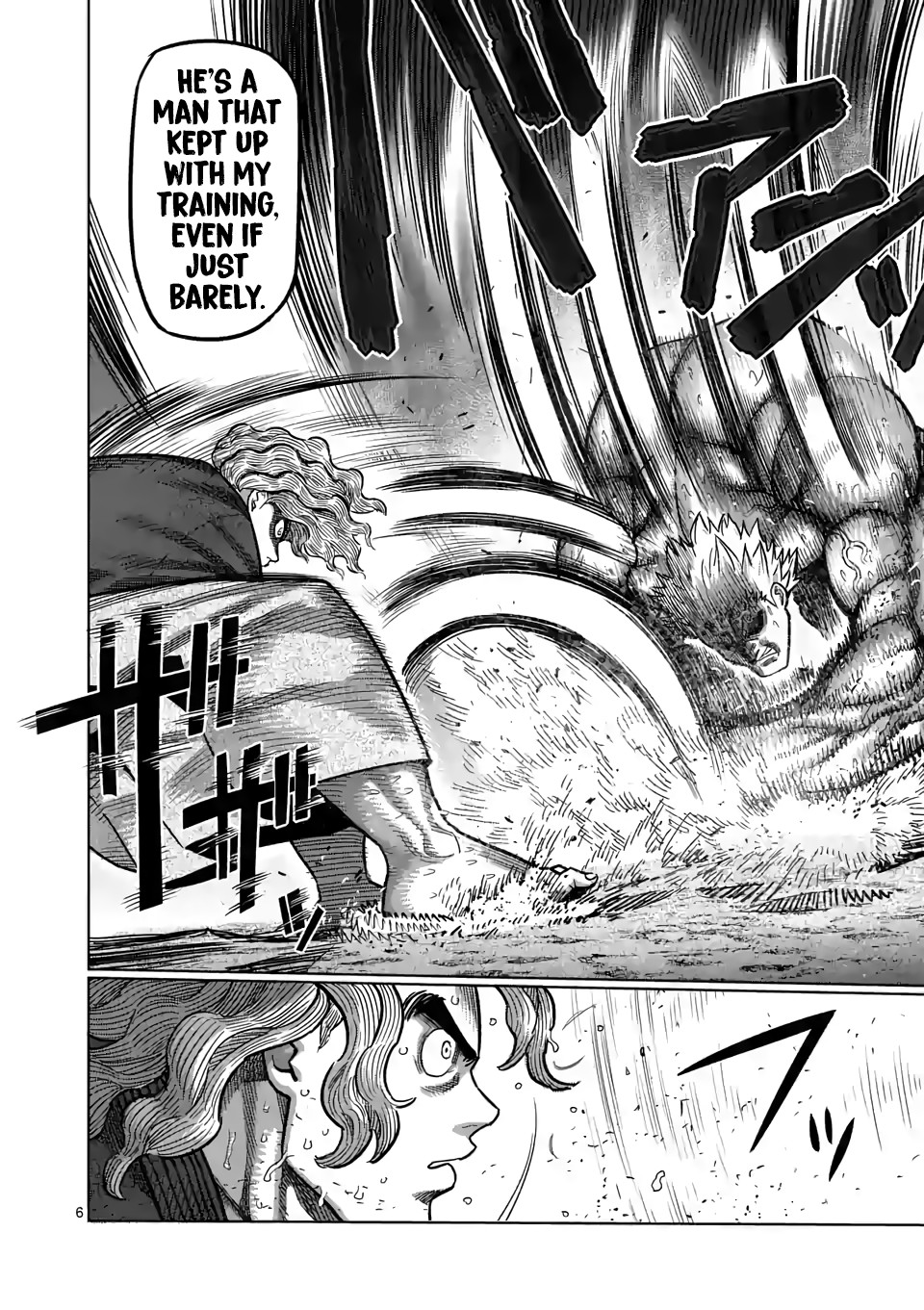 Kengan Omega Chapter 44 page 6 - Chapter 44: The Lion Cub Howls