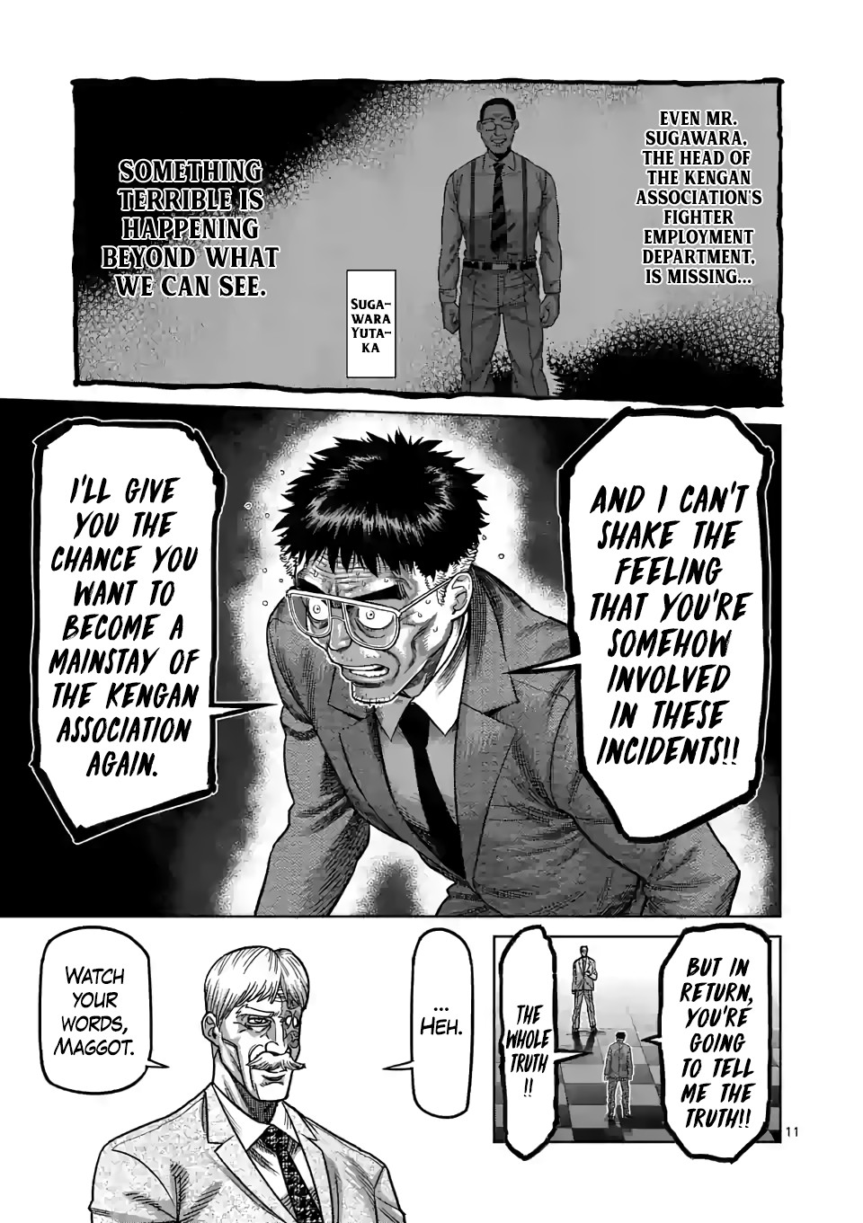 Kengan Omega Chapter 45 page 11 - Chapter 45: The Monster Resurrected