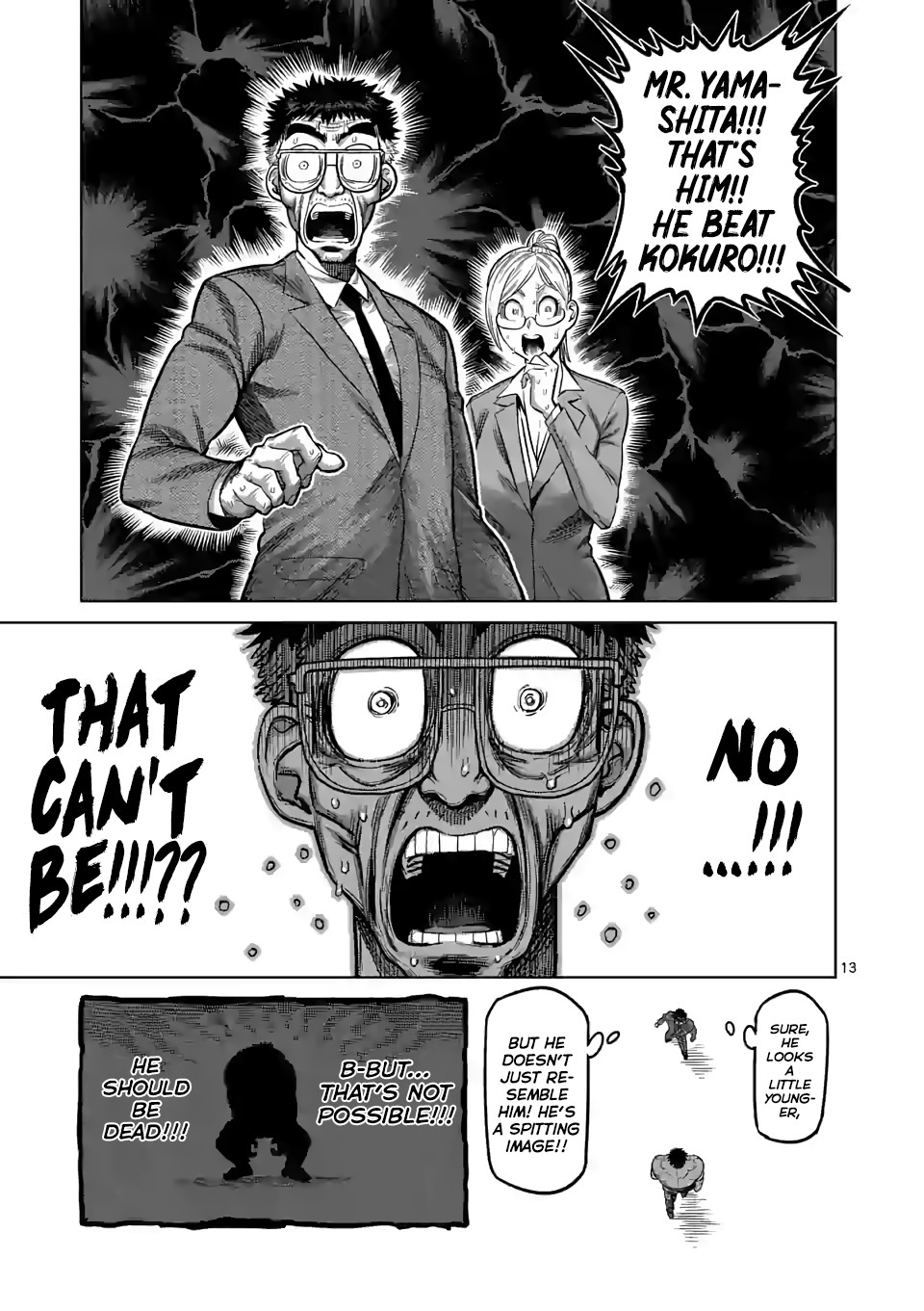 Kengan Omega Chapter 45 page 13 - Chapter 45: The Monster Resurrected