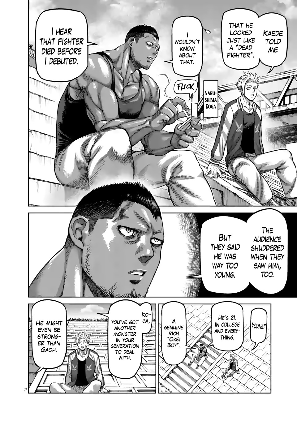 Kengan Omega Chapter 45 page 2 - Chapter 45: The Monster Resurrected