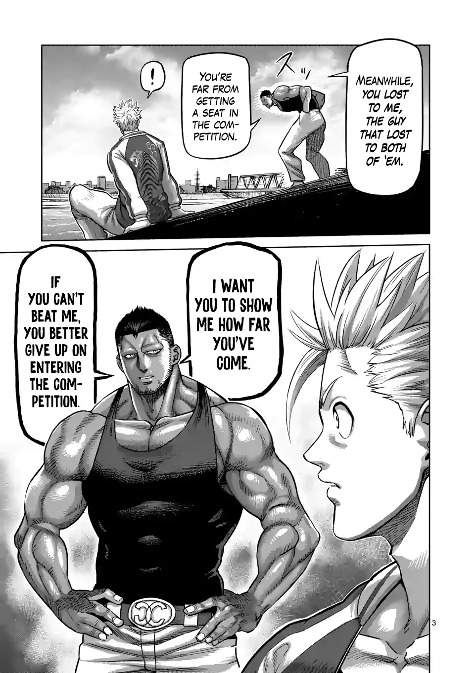 Kengan Omega Chapter 45 page 3 - Chapter 45: The Monster Resurrected