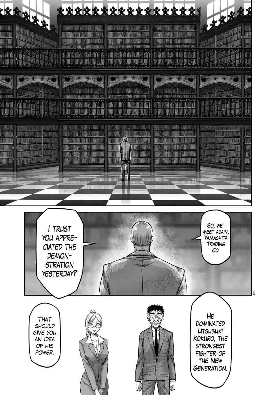 Kengan Omega Chapter 45 page 5 - Chapter 45: The Monster Resurrected