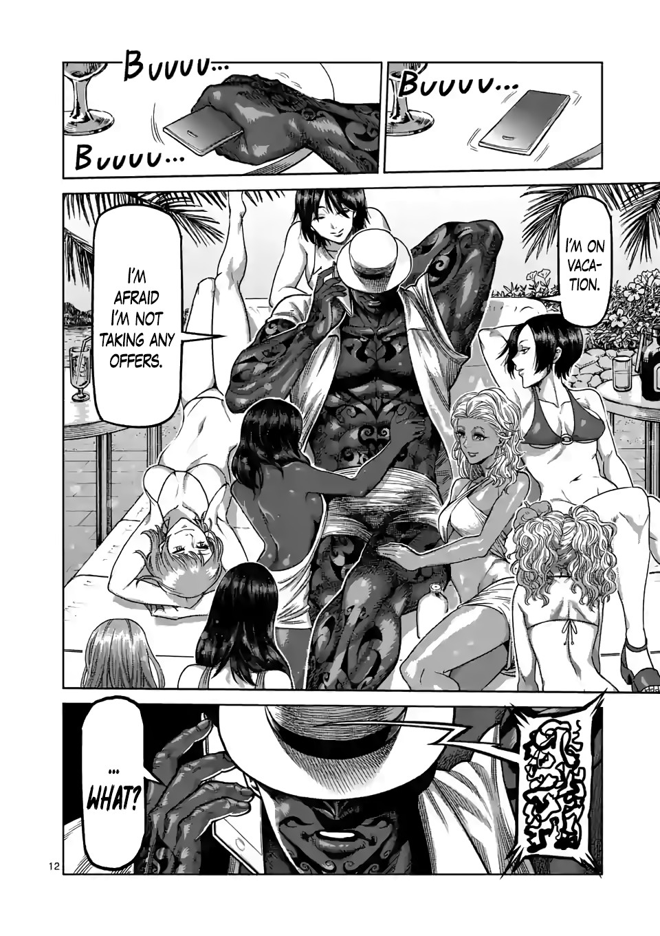 Kengan Omega Chapter 46 page 12 - Chapter 46: Kazuo's Misgivings