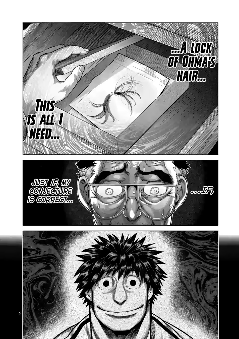 Kengan Omega Chapter 46 page 2 - Chapter 46: Kazuo's Misgivings