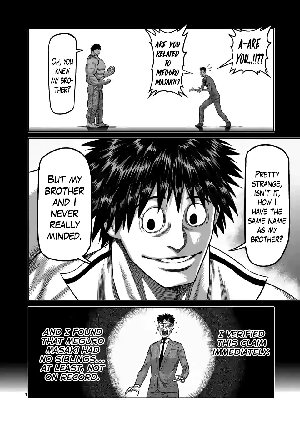 Kengan Omega Chapter 46 page 4 - Chapter 46: Kazuo's Misgivings