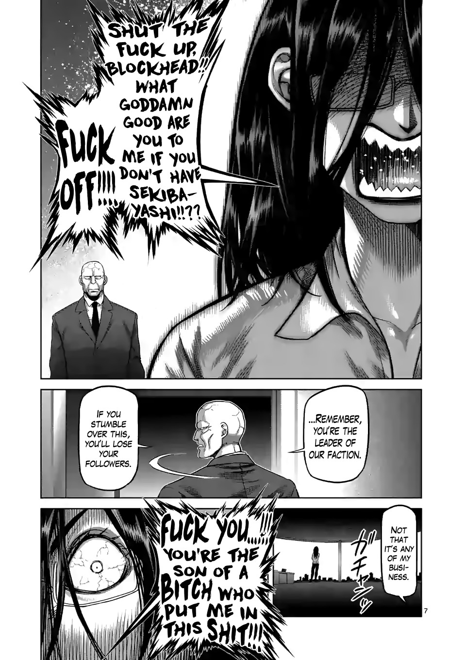 Kengan Omega Chapter 46 page 7 - Chapter 46: Kazuo's Misgivings
