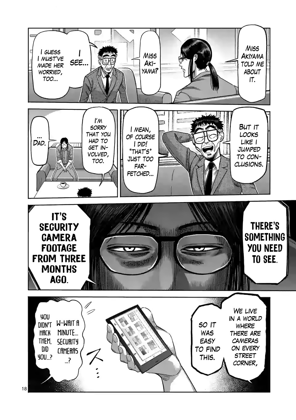 Kengan Omega Chapter 47 page 18 - Chapter 47: One More Month