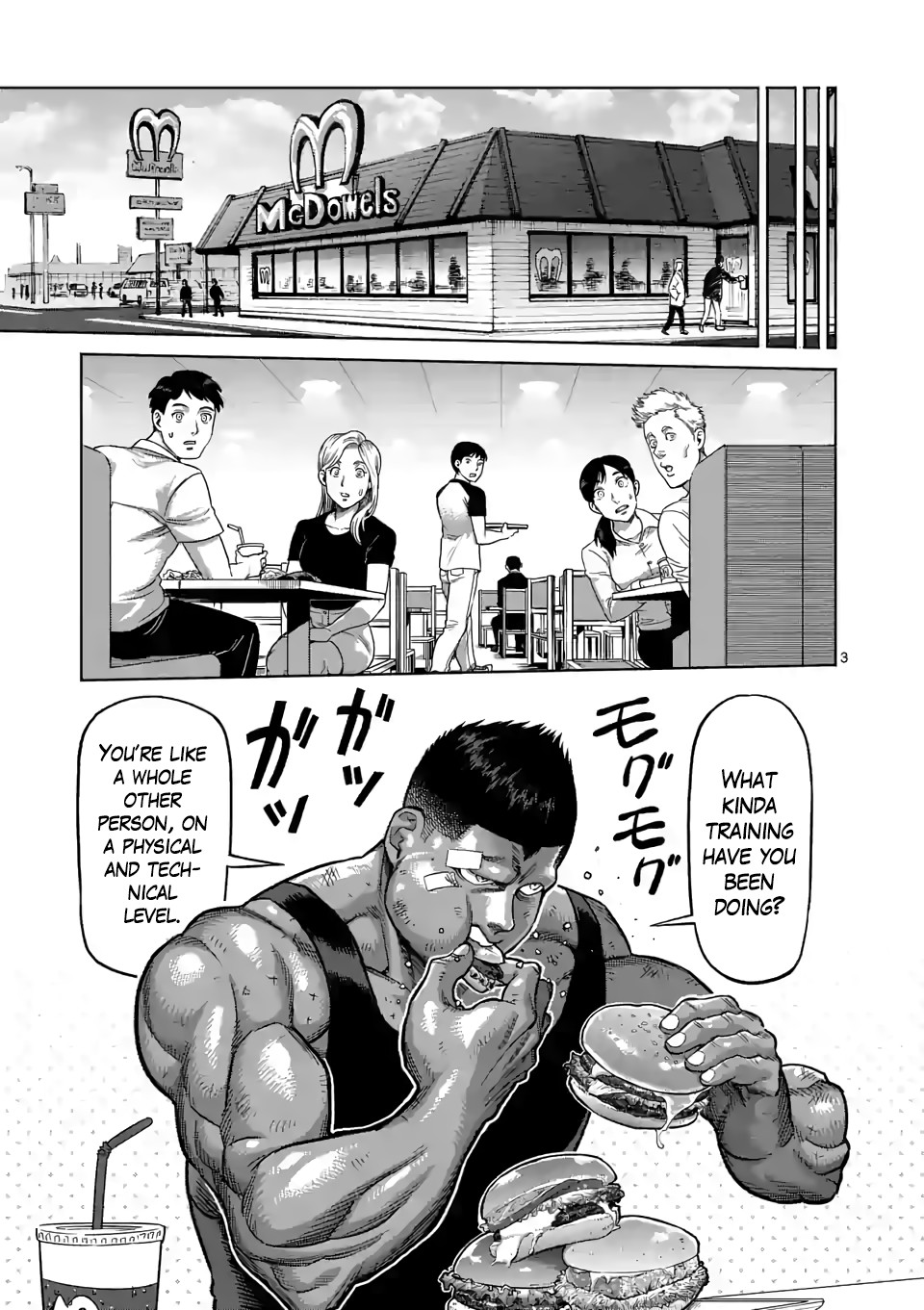 Kengan Omega Chapter 47 page 3 - Chapter 47: One More Month