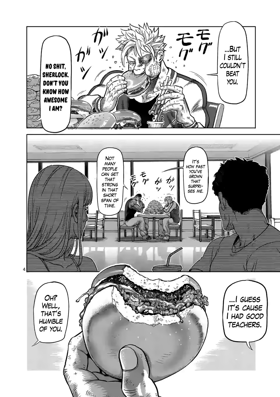 Kengan Omega Chapter 47 page 4 - Chapter 47: One More Month
