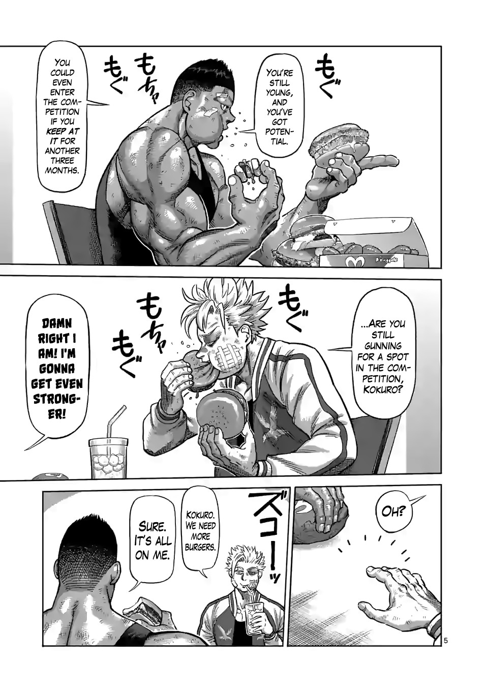 Kengan Omega Chapter 47 page 5 - Chapter 47: One More Month
