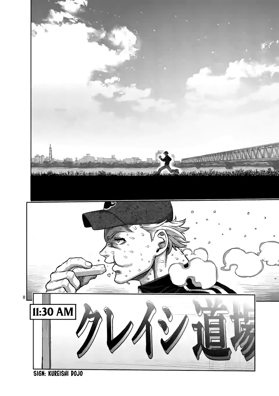 Kengan Omega Chapter 47 page 8 - Chapter 47: One More Month