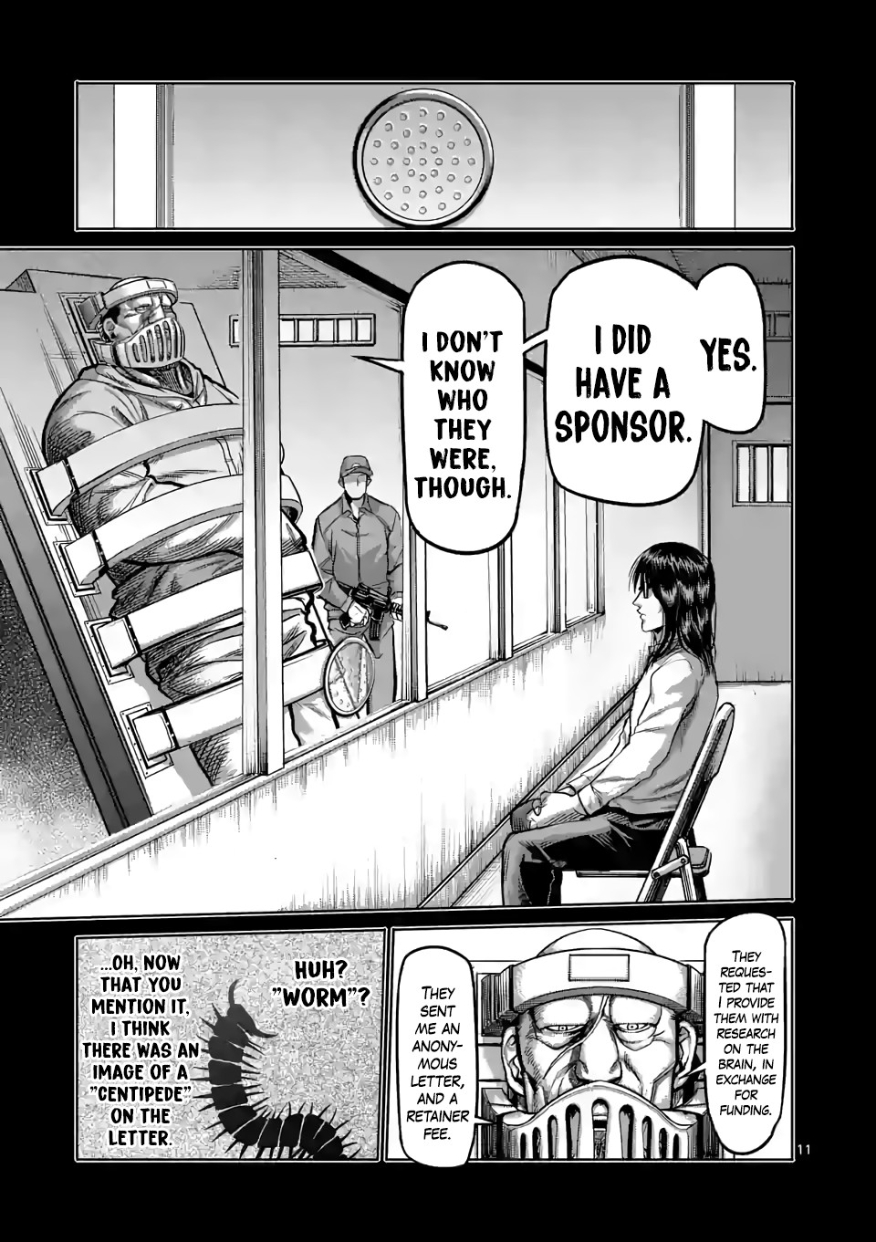 Kengan Omega Chapter 48 page 11 - Chapter 48: Connecting