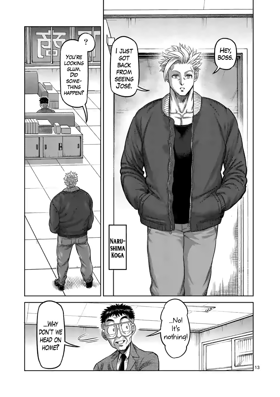 Kengan Omega Chapter 48 page 13 - Chapter 48: Connecting