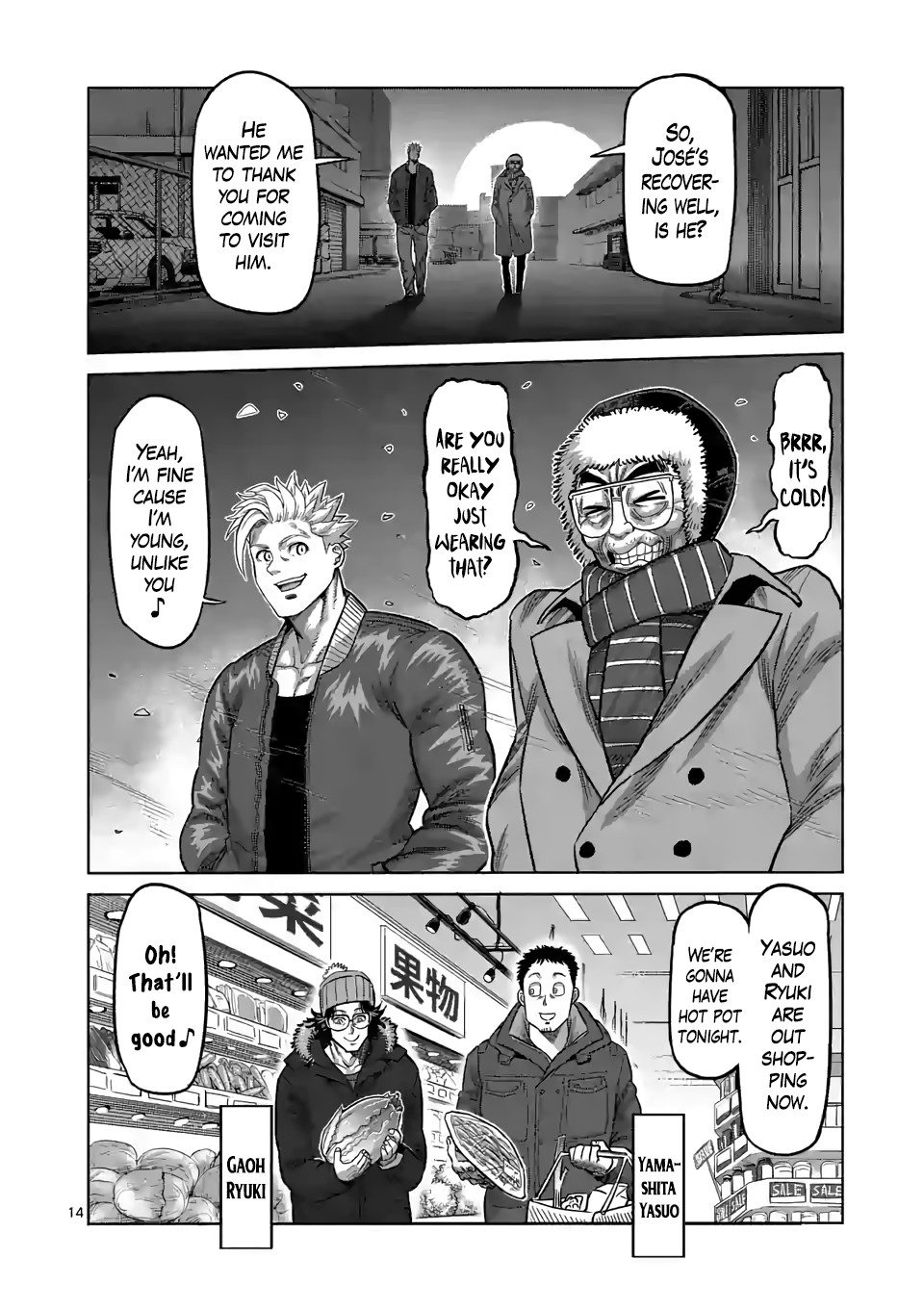Kengan Omega Chapter 48 page 14 - Chapter 48: Connecting