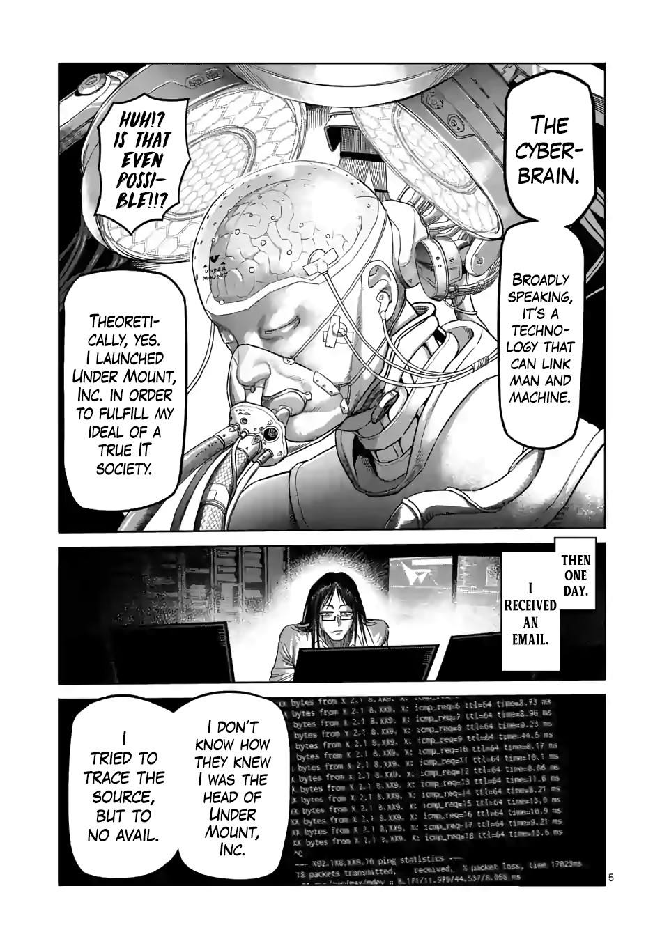Kengan Omega Chapter 48 page 5 - Chapter 48: Connecting
