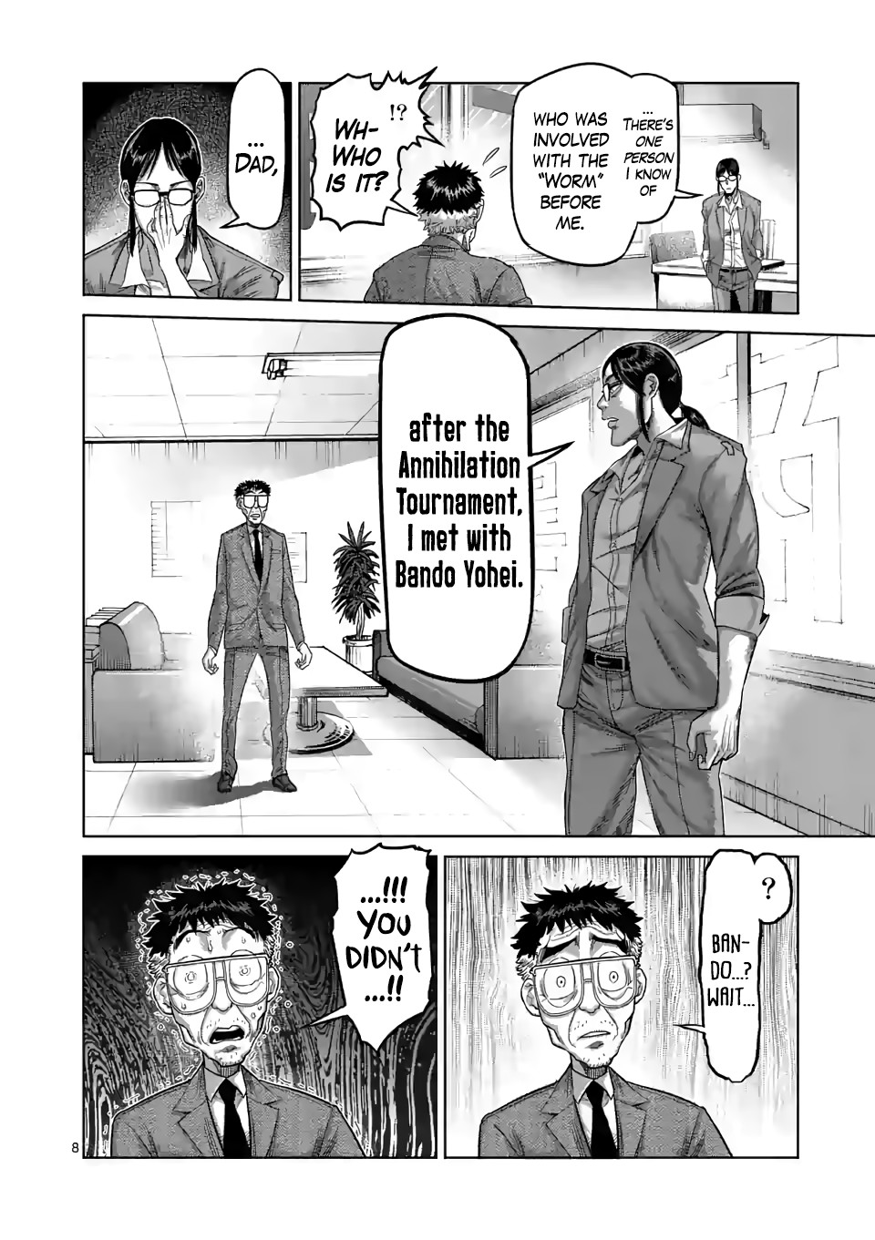 Kengan Omega Chapter 48 page 8 - Chapter 48: Connecting