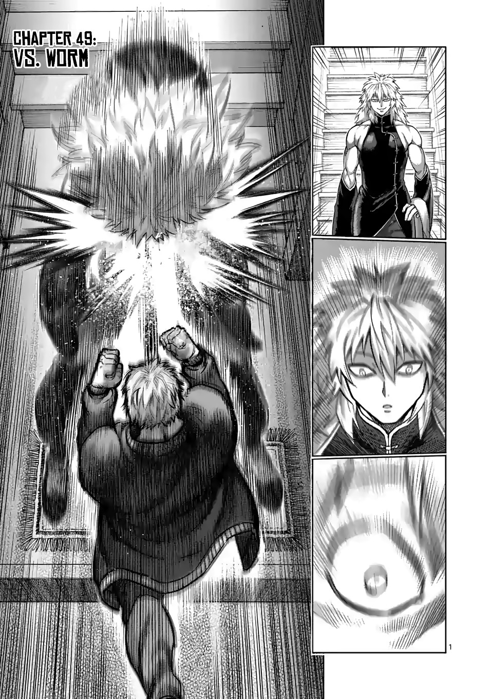 Kengan Omega Chapter 49 page 1 - Chapter 49: Vs. Worm