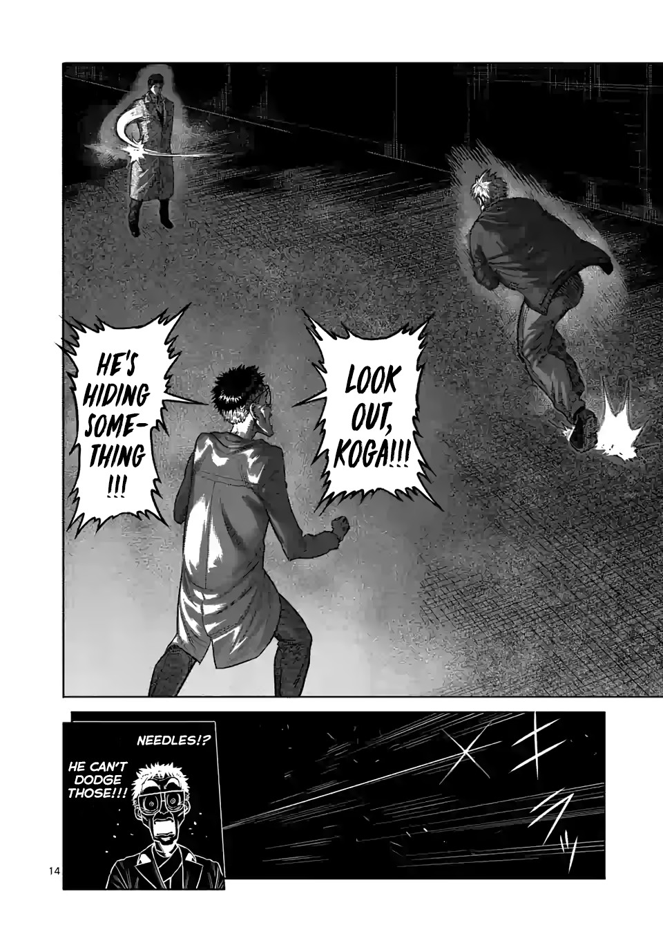 Kengan Omega Chapter 49 page 14 - Chapter 49: Vs. Worm