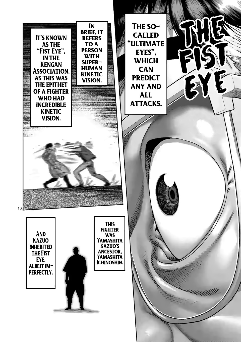 Kengan Omega Chapter 49 page 16 - Chapter 49: Vs. Worm