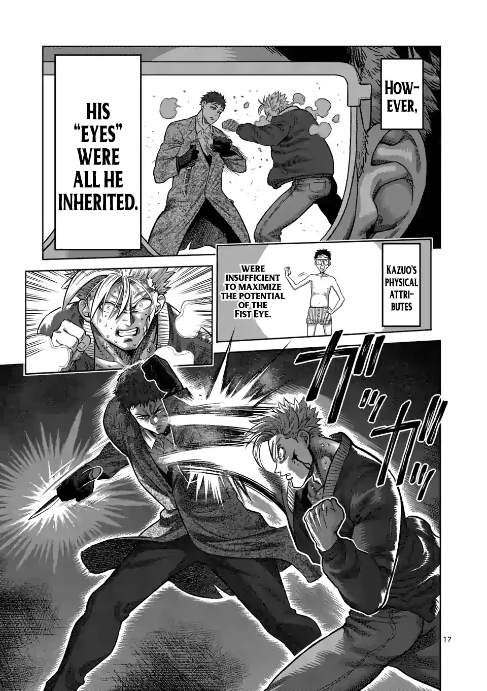 Kengan Omega Chapter 49 page 17 - Chapter 49: Vs. Worm