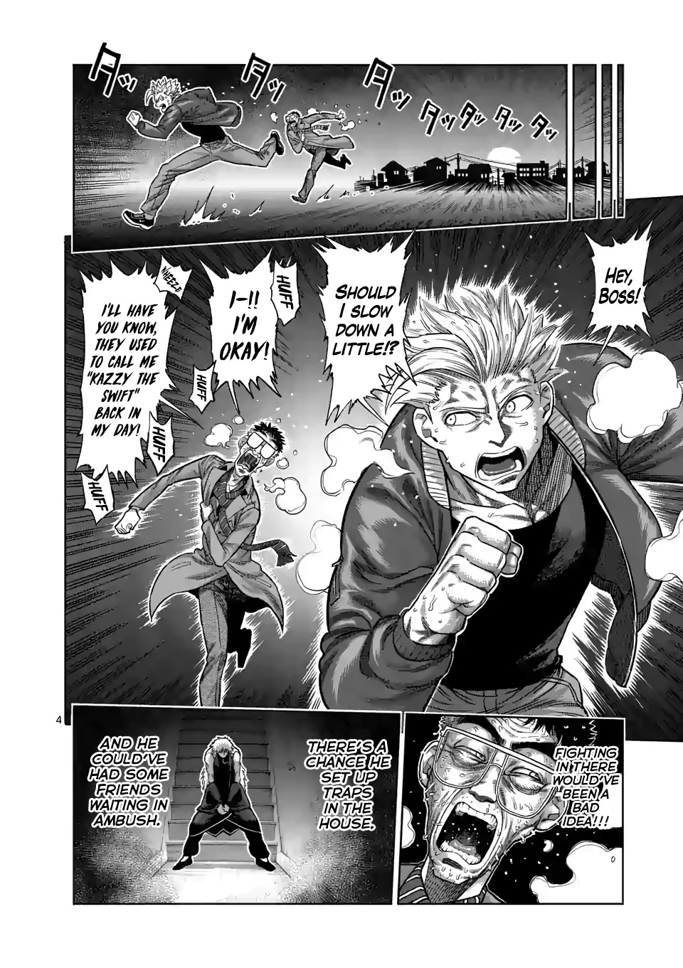 Kengan Omega Chapter 49 page 4 - Chapter 49: Vs. Worm
