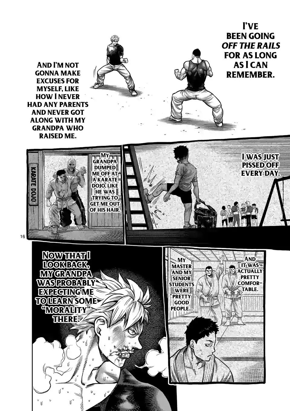 Kengan Omega Chapter 5 page 16 - Chapter 5: vs. Kokuro