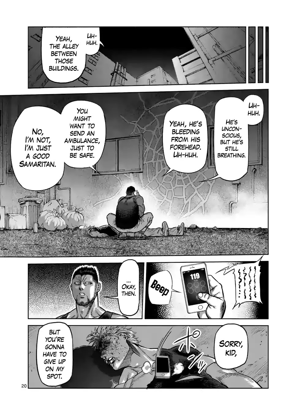 Kengan Omega Chapter 5 page 20 - Chapter 5: vs. Kokuro