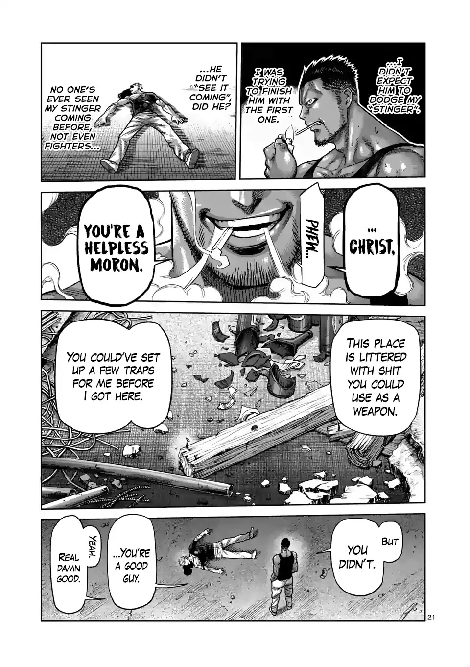 Kengan Omega Chapter 5 page 21 - Chapter 5: vs. Kokuro