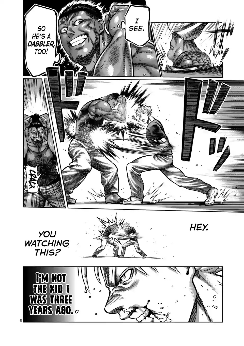 Kengan Omega Chapter 5 page 8 - Chapter 5: vs. Kokuro