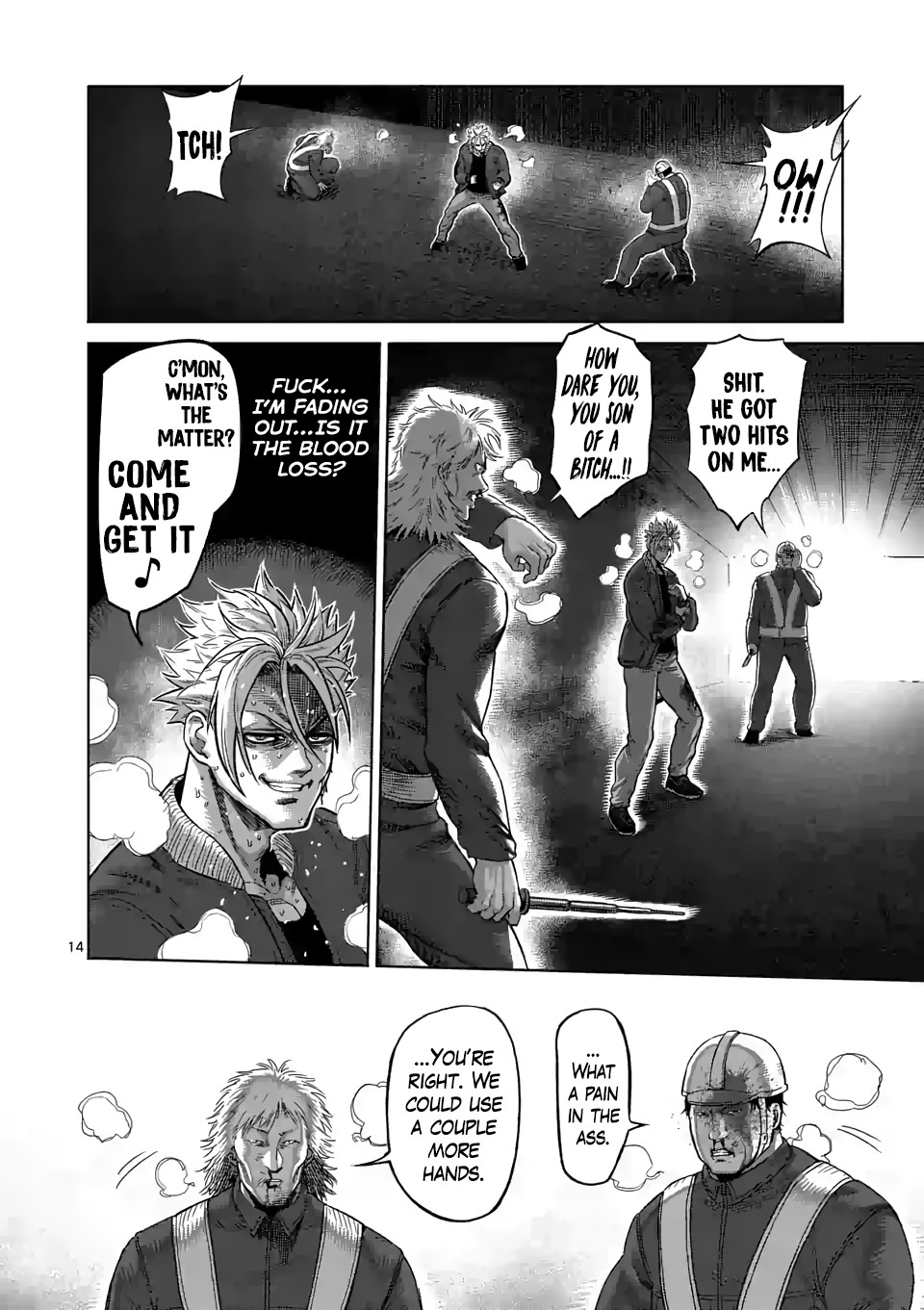 Kengan Omega Chapter 50 page 14 - Chapter 50