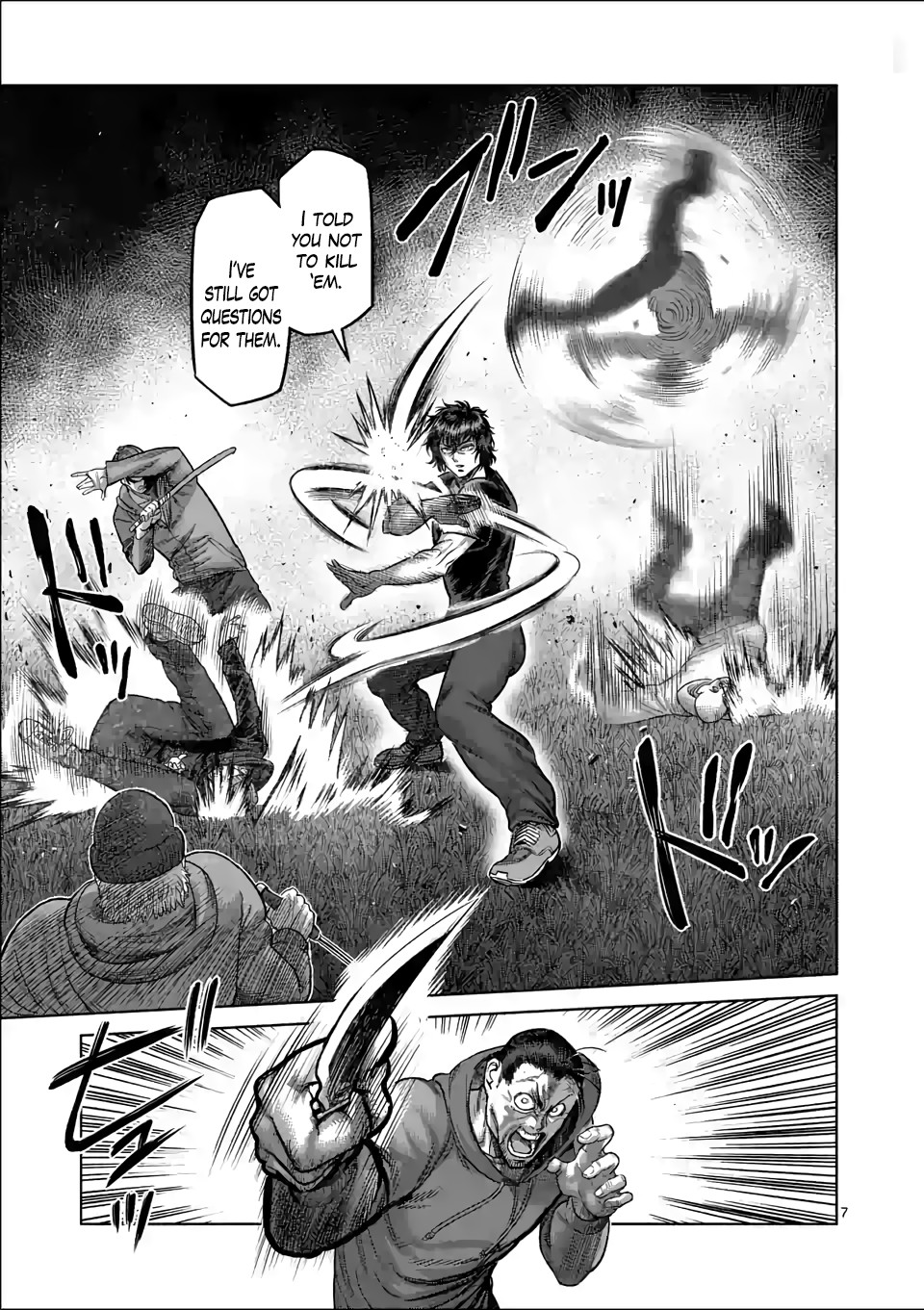 Kengan Omega Chapter 51 page 7 - Chapter 51: Debt