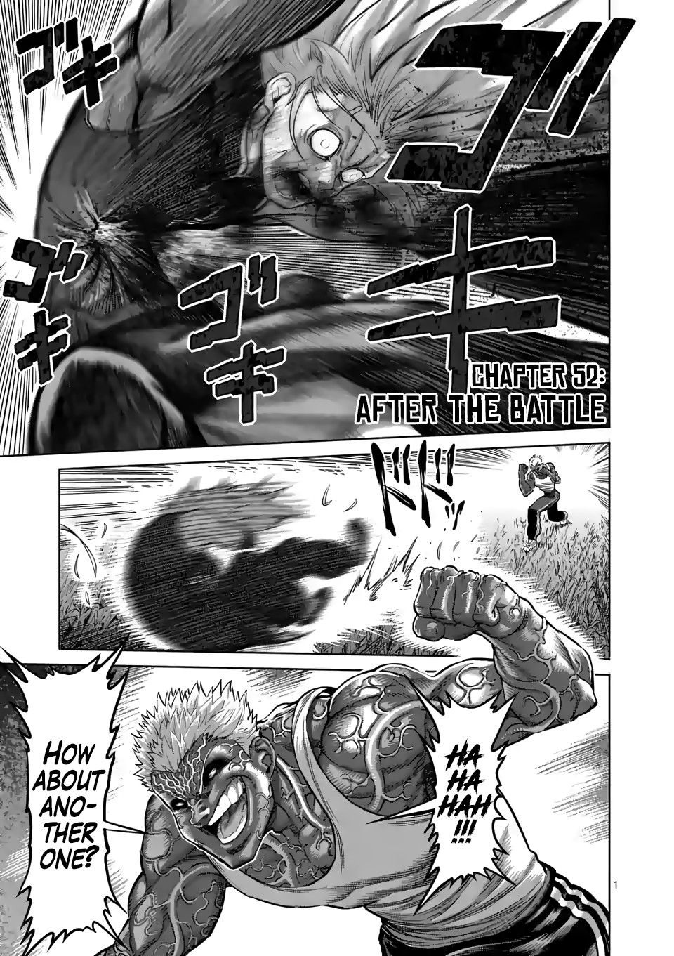 Kengan Omega Chapter 52 page 1 - Chapter 52: After the Battle