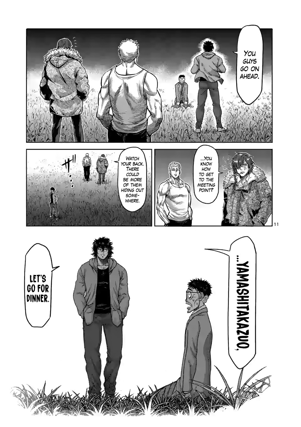 Kengan Omega Chapter 52 page 11 - Chapter 52: After the Battle