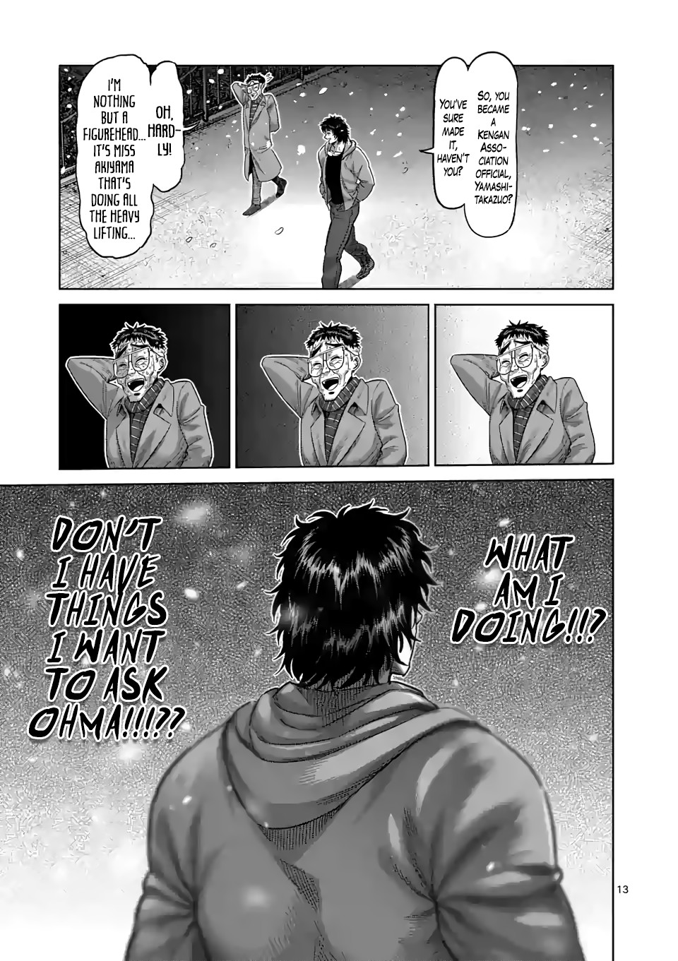 Kengan Omega Chapter 52 page 13 - Chapter 52: After the Battle