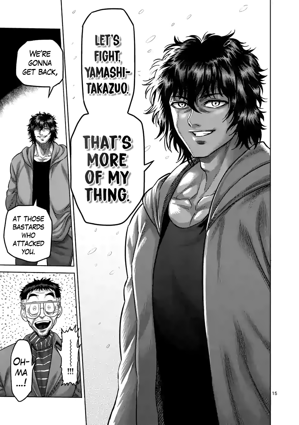 Kengan Omega Chapter 52 page 15 - Chapter 52: After the Battle