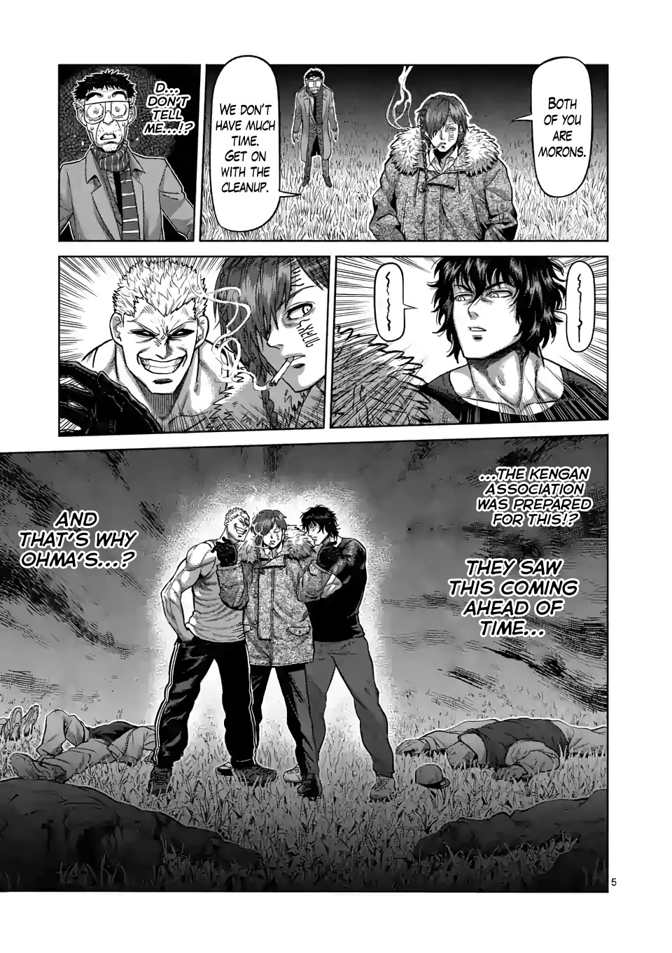 Kengan Omega Chapter 52 page 5 - Chapter 52: After the Battle