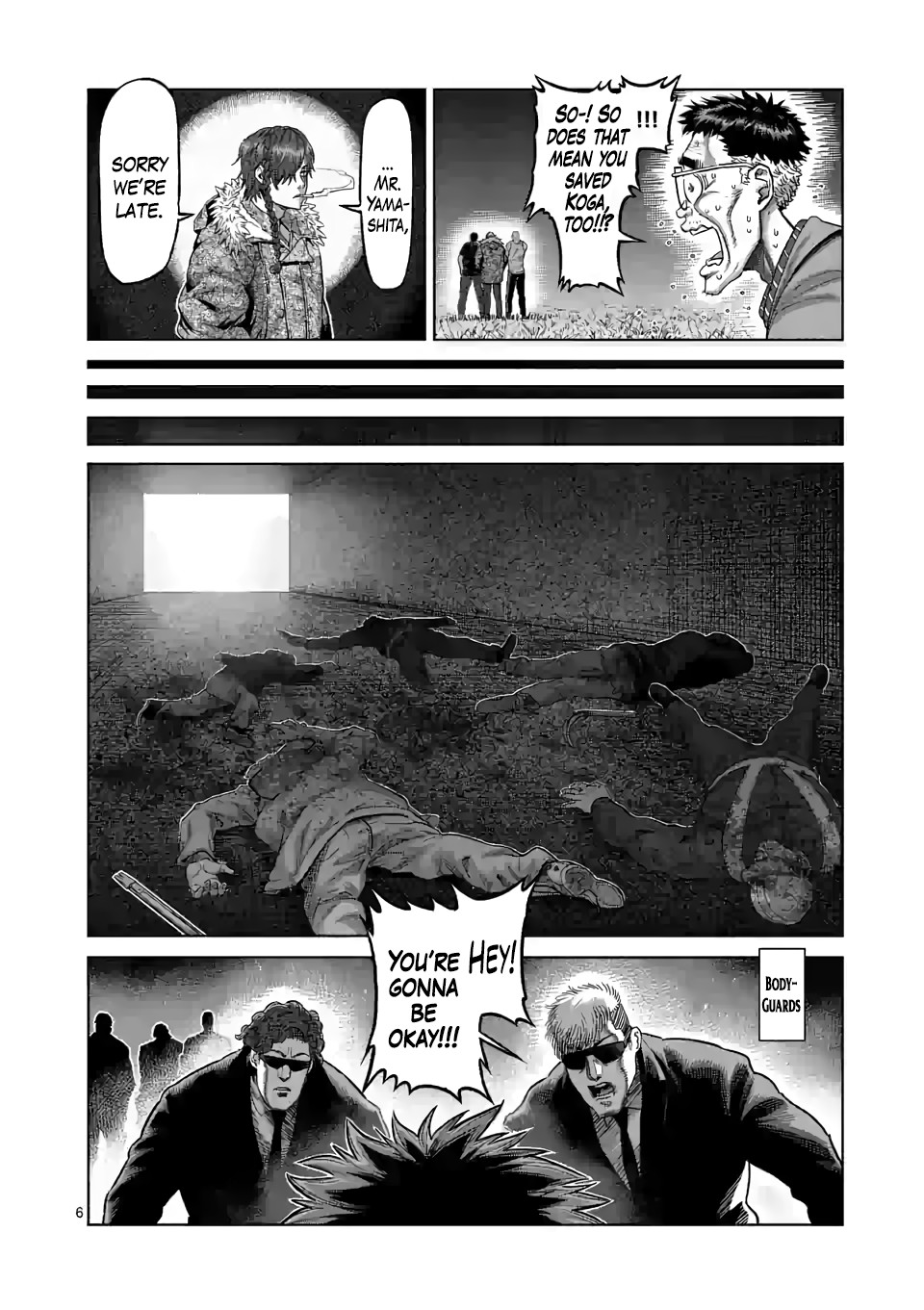 Kengan Omega Chapter 52 page 6 - Chapter 52: After the Battle
