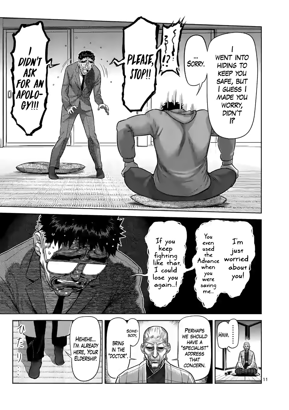 Kengan Omega Chapter 53 page 11 - Chapter 53: To the Village