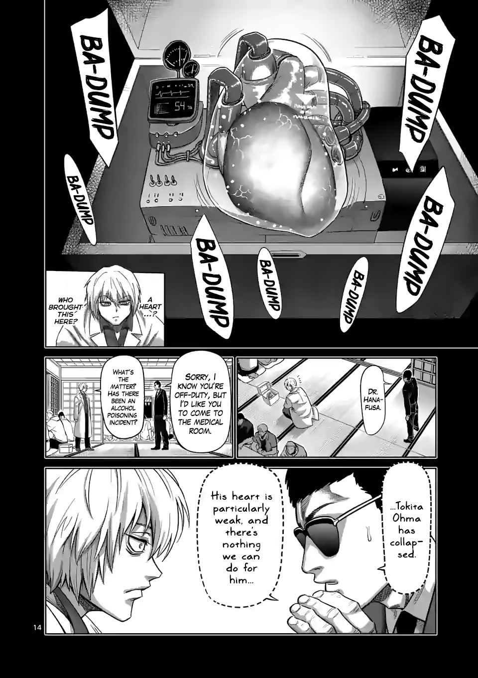 Kengan Omega Chapter 53 page 14 - Chapter 53: To the Village