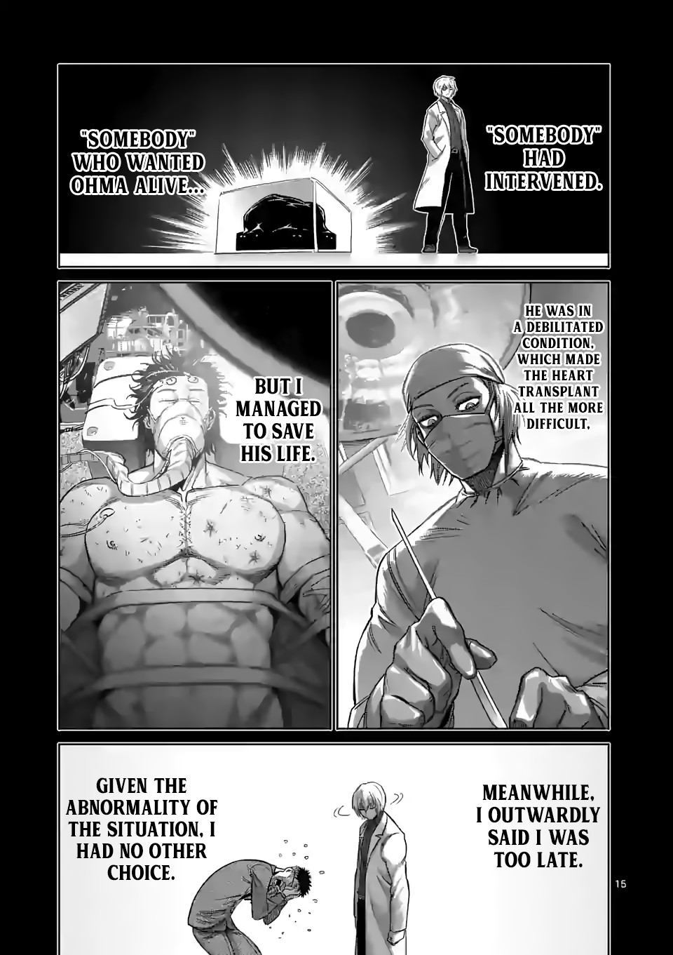 Kengan Omega Chapter 53 page 15 - Chapter 53: To the Village