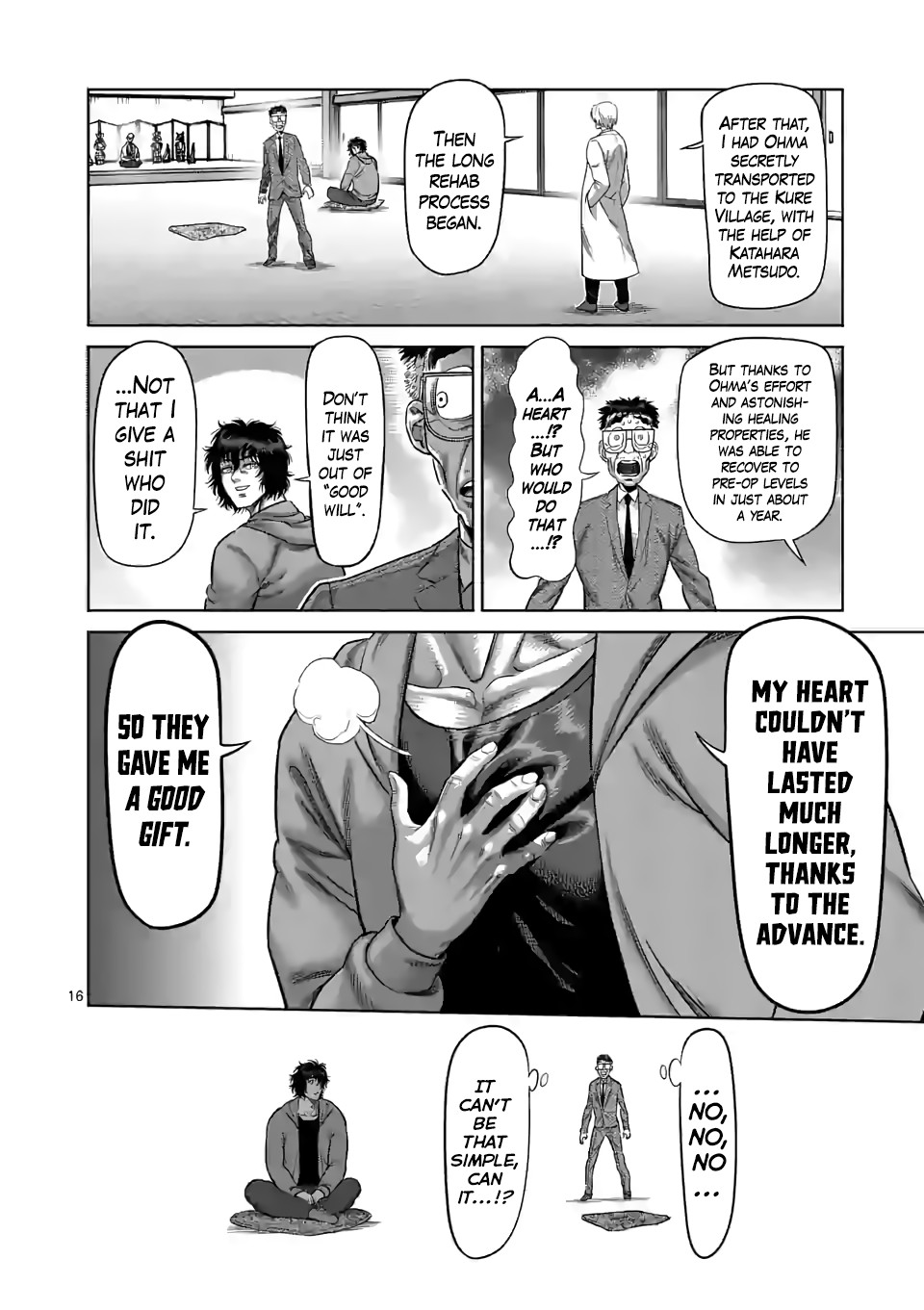 Kengan Omega Chapter 53 page 16 - Chapter 53: To the Village