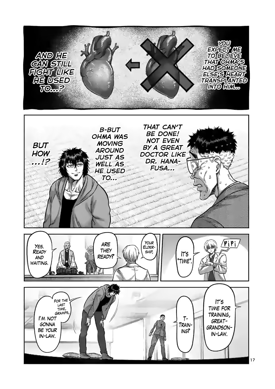 Kengan Omega Chapter 53 page 17 - Chapter 53: To the Village
