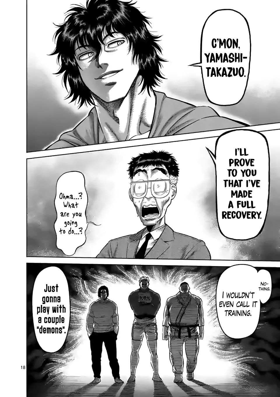Kengan Omega Chapter 53 page 18 - Chapter 53: To the Village