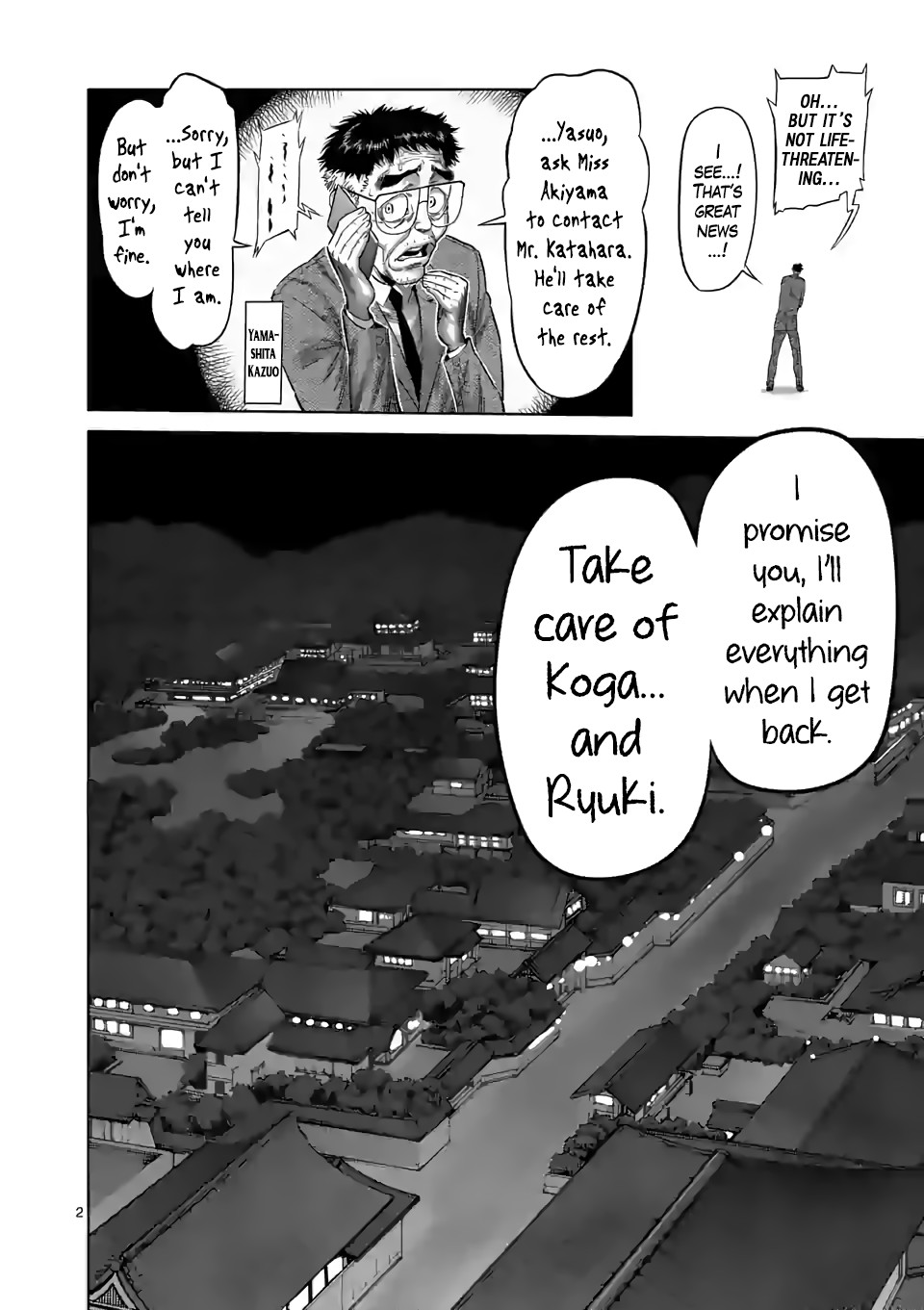 Kengan Omega Chapter 53 page 2 - Chapter 53: To the Village