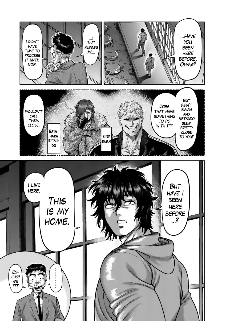 Kengan Omega Chapter 53 page 5 - Chapter 53: To the Village