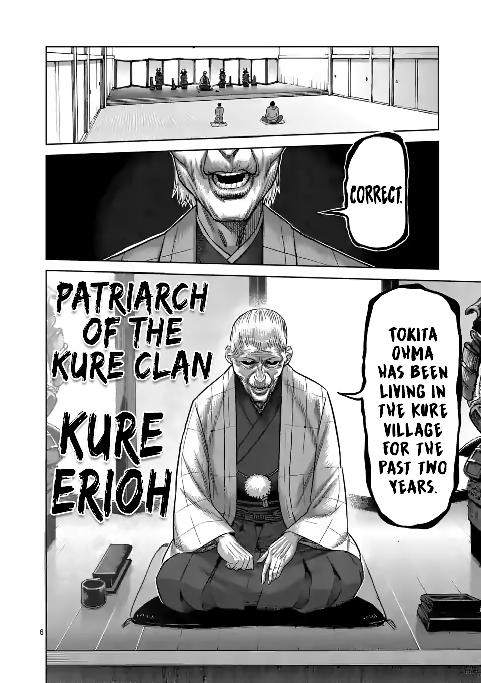 Kengan Omega Chapter 53 page 6 - Chapter 53: To the Village