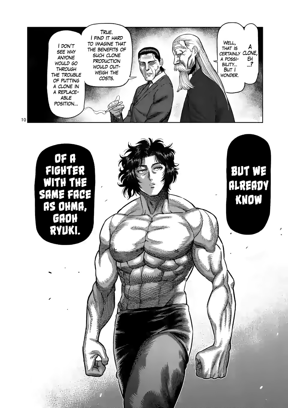 Kengan Omega Chapter 54 page 10 - Chapter 54: Ohma's Heart
