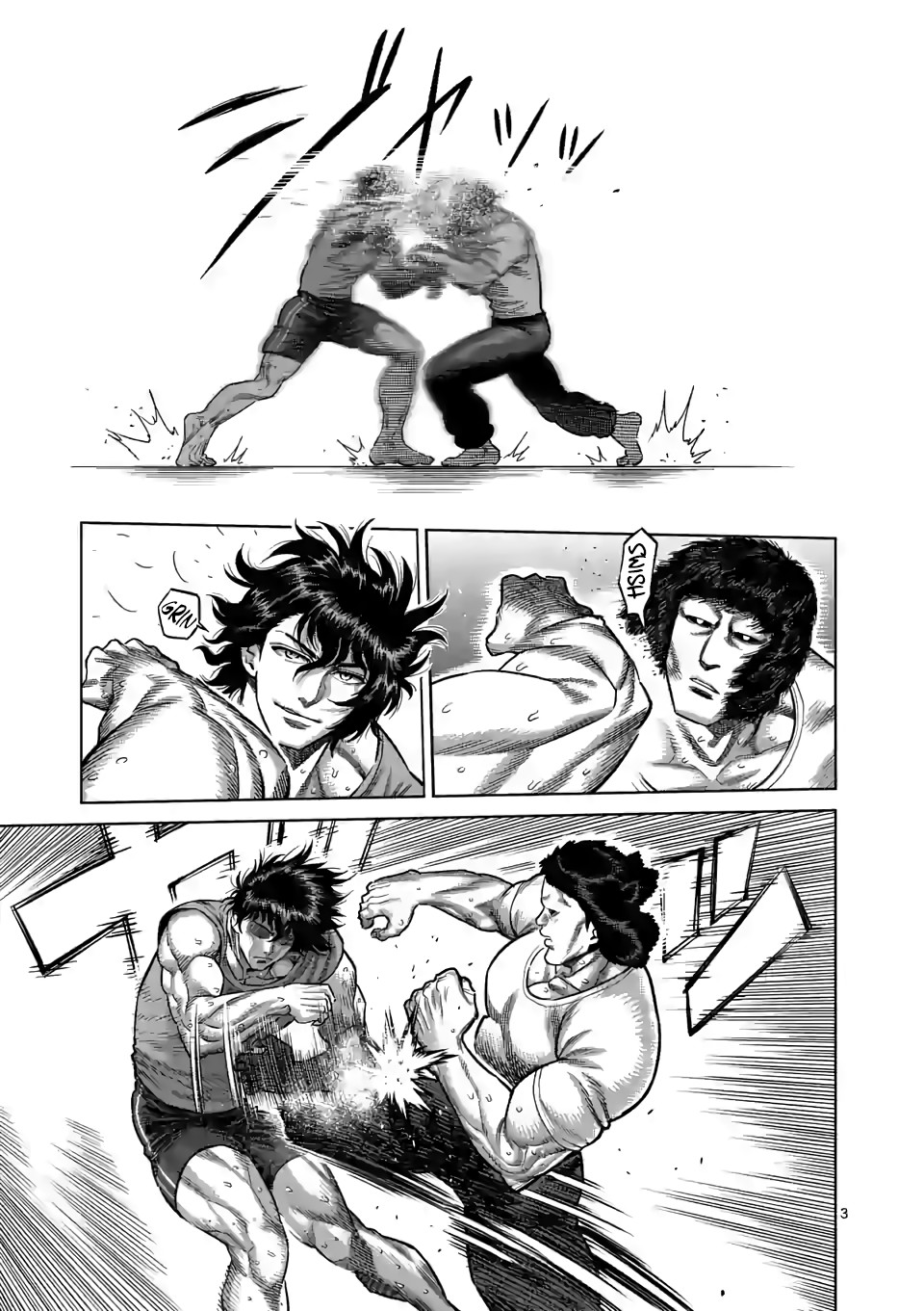 Kengan Omega Chapter 54 page 3 - Chapter 54: Ohma's Heart