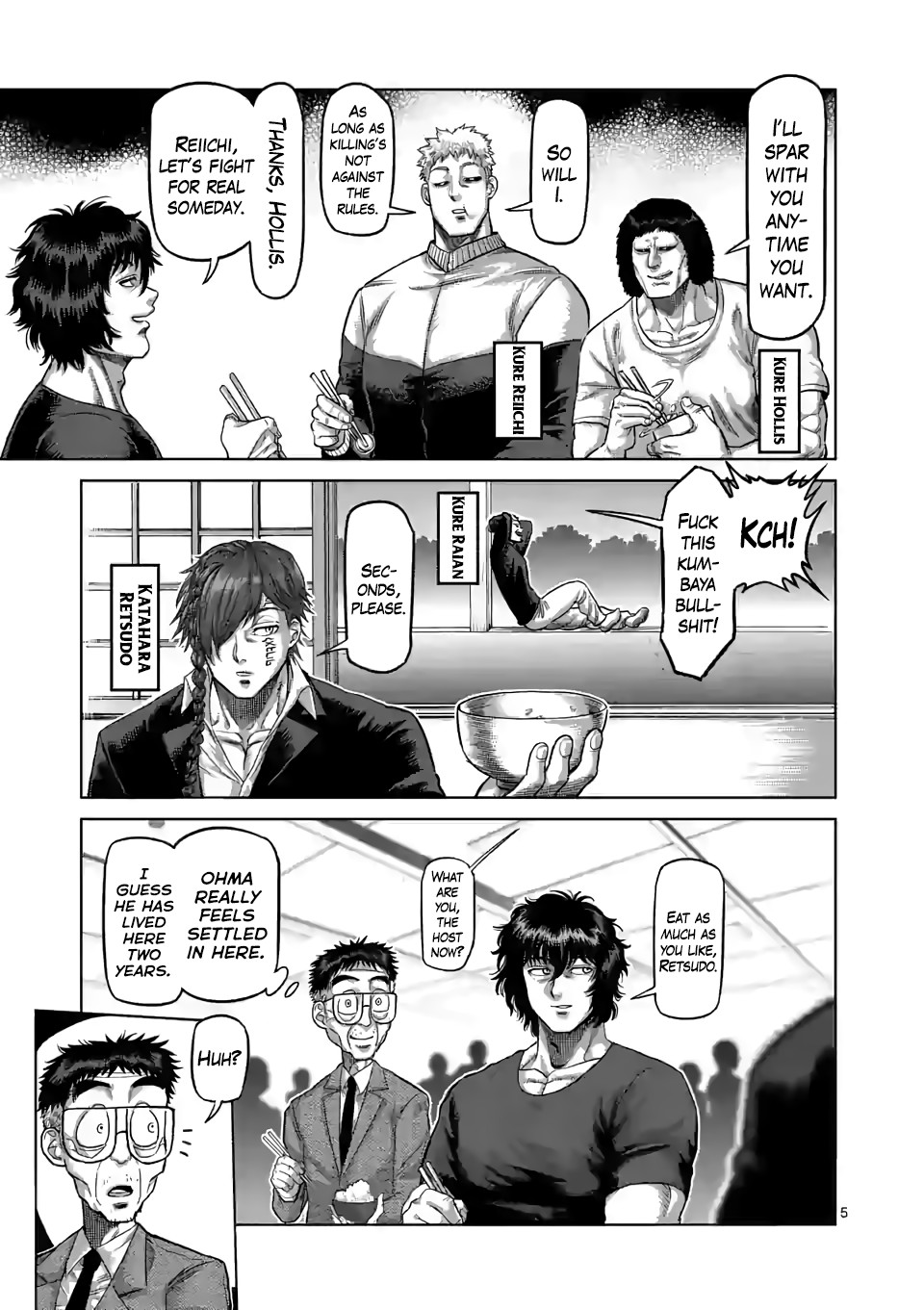 Kengan Omega Chapter 55 page 4 - Chapter 55: Meeting